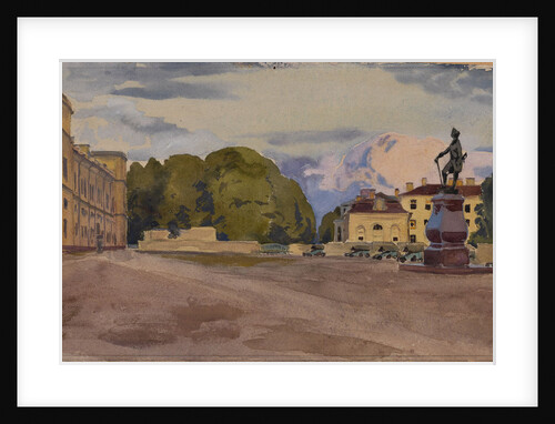 Gatchina Palace, 1924 by Nikolai Evgenyevich Lanceray