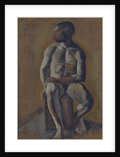 Portrait of Kirill Zdanevich, 1910s by Mikhail Vasilyevich Le Dantyu