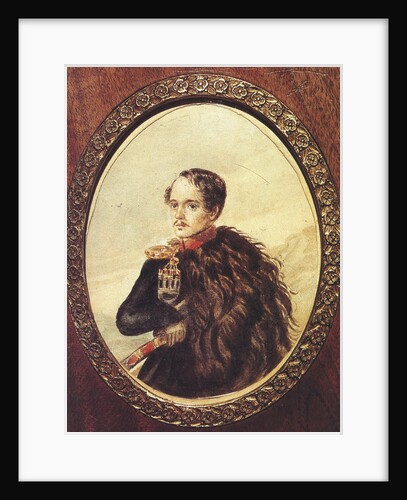 Self-Portrait, 1837 by Mikhail Yuryevich Lermontov