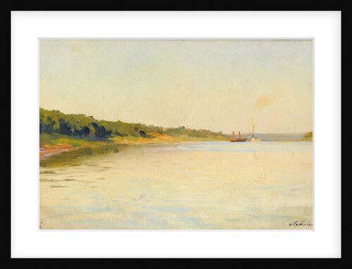 The Volga River Bank, 1889 by Isaak Ilyich Levitan