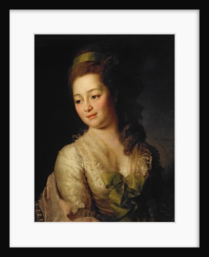 Portrait of Maria Dyakova, 1778 by Dmitri Grigorievich Levitsky