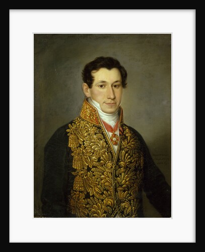 Portrait of Grigory Mitusov, 1826 by Dmitri Grigorievich Levitsky