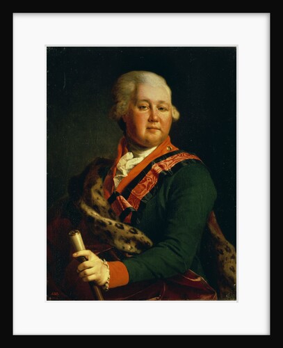 Portrait of Count Valentin Platonovich Ivanovich Musin-Pushkin, End 1780s by Dmitri Grigorievich Levitsky