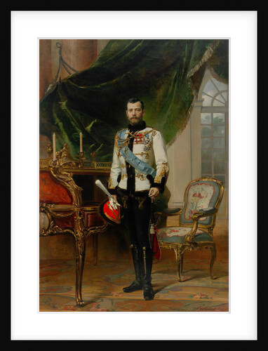 Portrait of Emperor Nicholas II, 1896 by Ernest Karlovich Liphart
