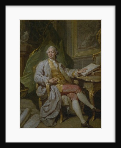Portrait of L. Henninger, 1760s by Anton Pavlovich Losenko