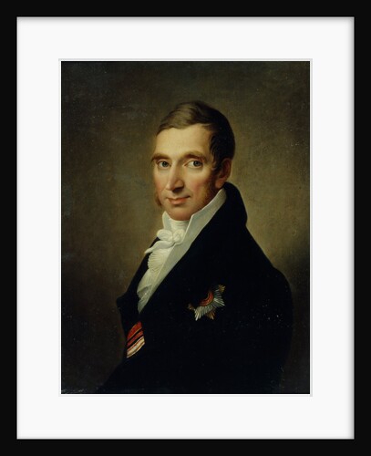 Portrait of the Physician Johann-Georg von Ruehl, 1823 by Ivan Vasilyevich Luchaninov