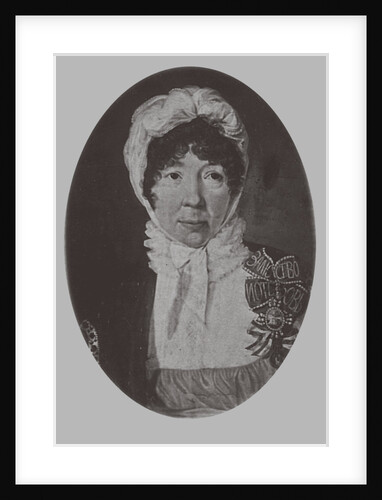 Portrait of Jelizaveta Palmenbach (1761?1832), 1870 by Andrey Mikhaylovich Lushev