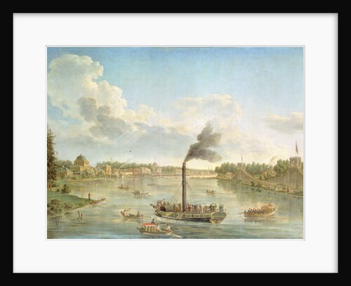 Grand Peterhof Palace at the Gulf of Finland, 1761 by Mikhail Ivanovich Makhaev