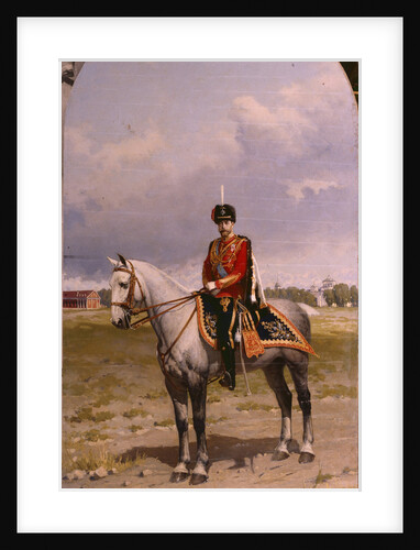 Portrait of Emperor Nicholas II, 1908 by Alexander Vladimirovich Makovsky