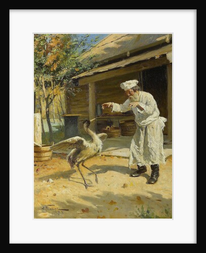 Dancing Crane, 1897 by Alexander Vladimirovich Makovsky