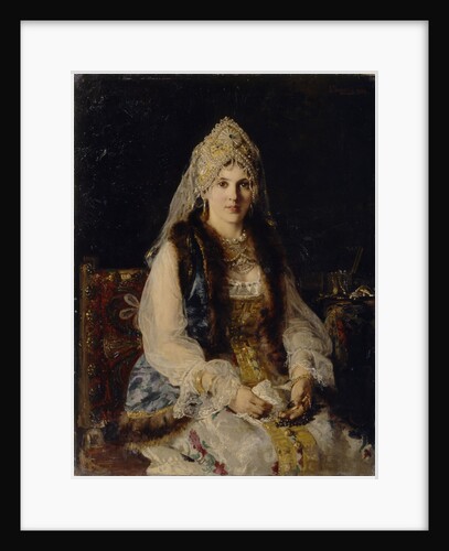 Boyars Wife, 1880 by Konstantin Yegorovich Makovsky