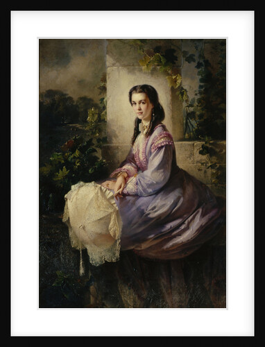 Portrait of Countess S.L. Stroganova, 1864 by Konstantin Yegorovich Makovsky