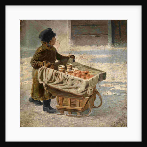 Boy. Study for the Shrovetide Fete on Admiralty Square in St Petersburg, c. 1869 by Konstantin Yegorovich Makovsky