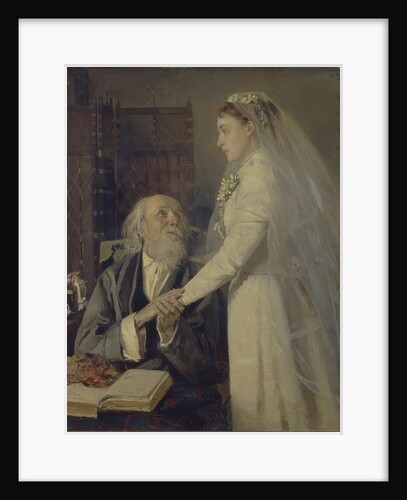 Before the wedding. (Farewell), 1894 by Vladimir Yegorovich Makovsky