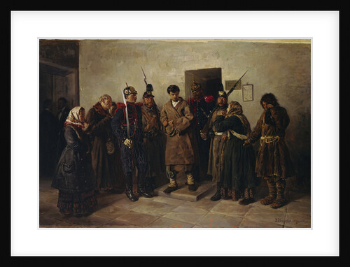 Convict, 1879 by Vladimir Yegorovich Makovsky