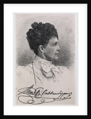 Portrait of Princess Eugenia Maximilianovna of Leuchtenberg, 1900s by Vasily Vasilyevich Mate