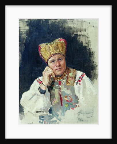 Russian peasant, 1896 by Vasili Maximovich Maximov