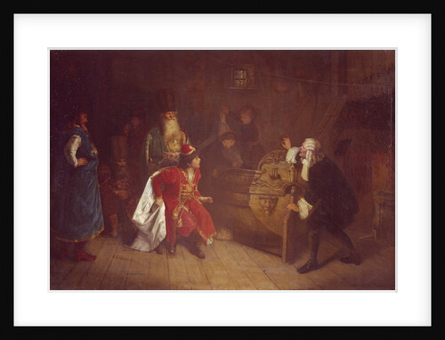 The Grandfather of Russian Fleet, 1871 by Grigori Grigoryevich Myasoedov