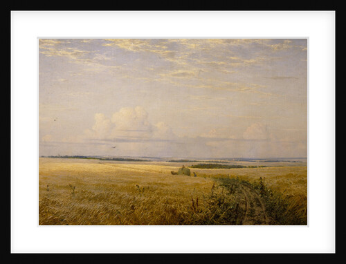 The mellowing fields, 1892 by Grigori Grigoryevich Myasoedov