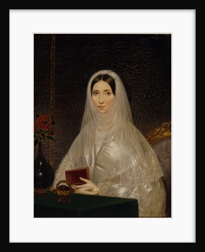 Portrait of Countess Tatyana Golitsyna (Potemkina), 1840s by Timofei Andreyevich Neff