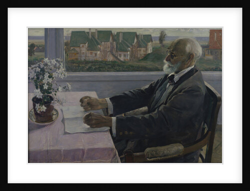 Portrait of the physiologist, psychologist, and physician Ivan P. Pavlov, 1935 by Mikhail Vasilyevich Nesterov