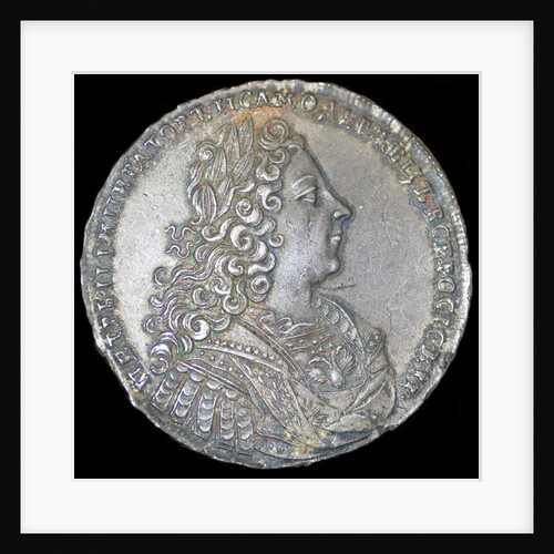Tsar Peter II of Russia. Silver ruble of 1728, 1728 by Russian coins Numismatic