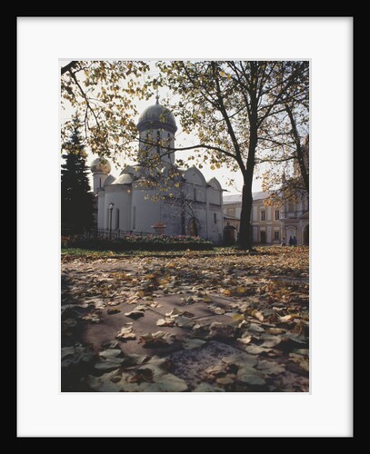 The Trinity Cathedral with the Tomb of Saint Sergius of Radonezh, 1422 by Old Russian Architecture