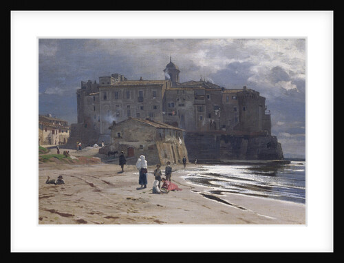 The Town By The Sea, 1870s by Vladimir Donatovich Orlovsky