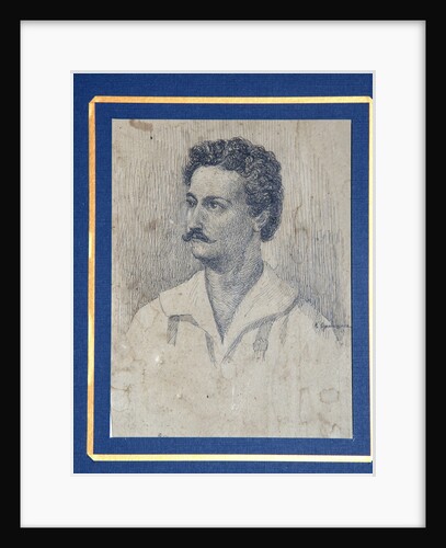 Portrait of the Decembrist Sergey Krivtsov by Dmitri Petrovich Oznobishin