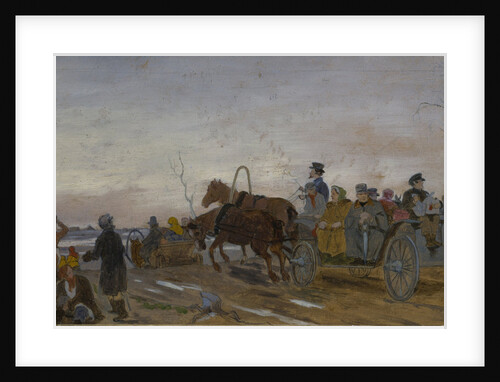 Holy Saturday Evening, End 1860s-Early 1870s by Vasili Grigoryevich Perov