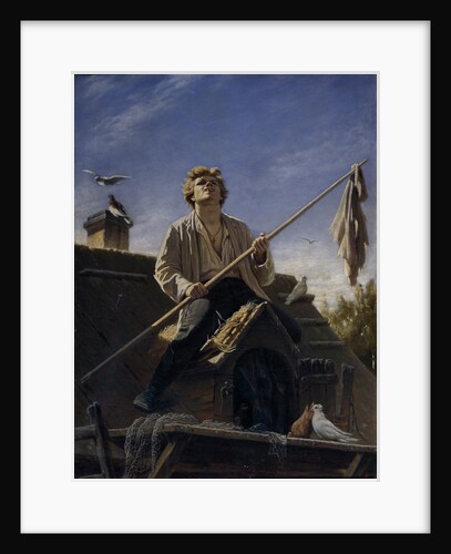 A pigeon fancier, 1874 by Vasili Grigoryevich Perov