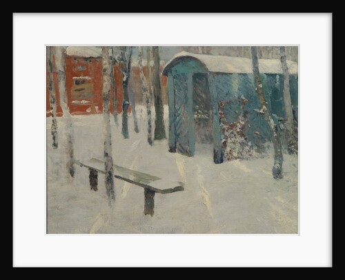 Early Snow by Konstantin Konstantinovich Pervukhin