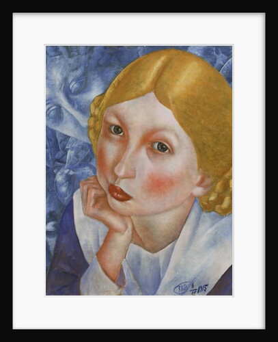 Portrait of Ria, 1915 by Kuzma Sergeyevich Petrov-Vodkin