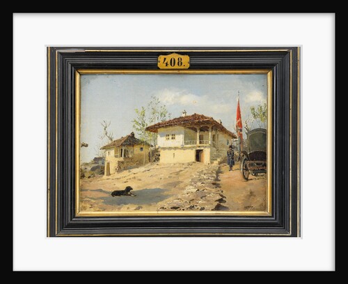 The staff of Don Cossacks in Bulgaria in 1877, 1877 by Vasili Dmitrievich Polenov