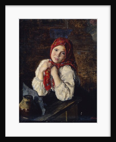 Rural Coquette, 1893 by P.I. Polyakov