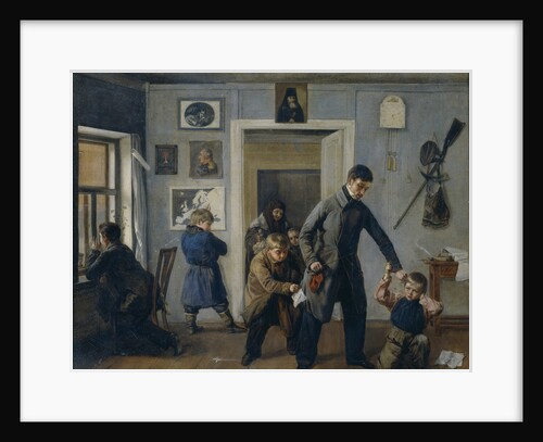 In the school, 1854 by Andrei Andreyevich Popov