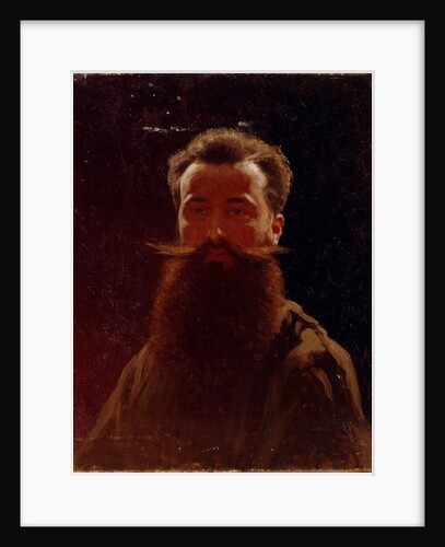 Self-Portrait, 1870s by Illarion Mikhailovich Pryanishnikov