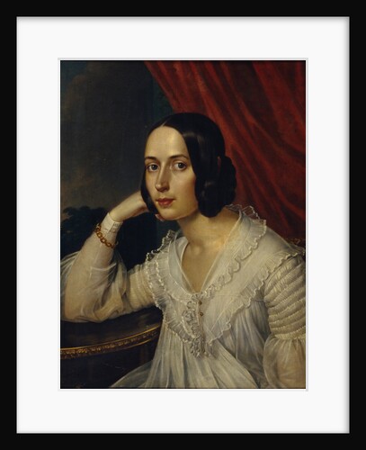 Portrait of Natalia Alekseevna Tuchkova-Ogareva, 1842 by Karl Reichel