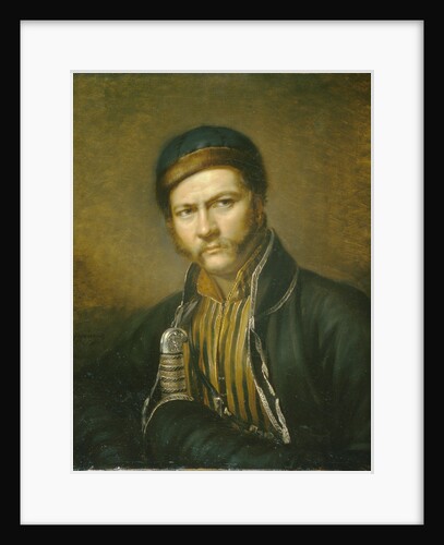 Portrait of the painter Alexander Orlowski, 1815 by Karl Reichel