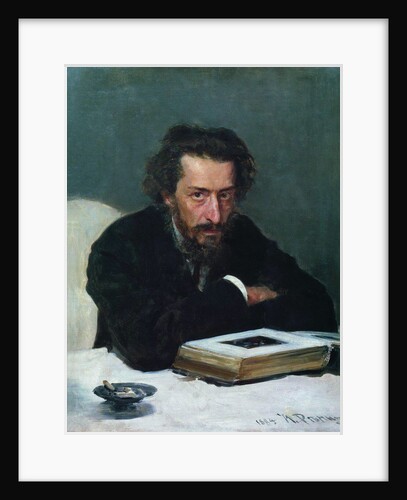 Portrait of composer Pavel Ivanovich Blaramberg, 1884 by Ilya Yefimovich Repin