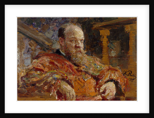 Portrait of Pavel Viktorovich Delarov, 1910 by Ilya Yefimovich Repin