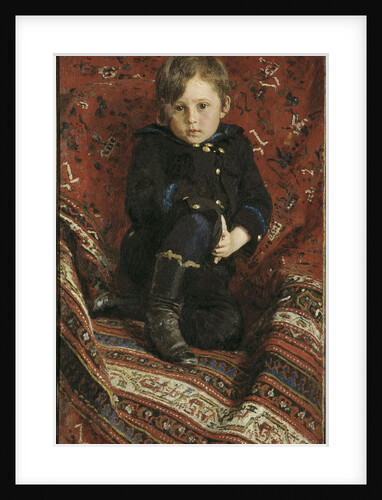 Portrait of Yury Repin, the Artists Son, 1882 by Ilya Yefimovich Repin