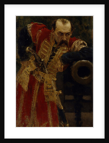 Colonel of the Zaporizhian Host, 1880 by Ilya Yefimovich Repin
