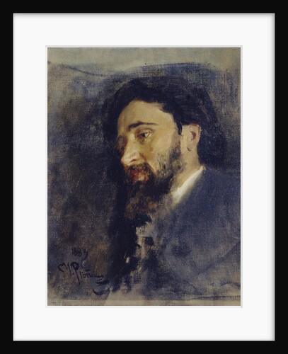 Portrait of the author Vsevolod M. Garshin, 1883 by Ilya Yefimovich Repin