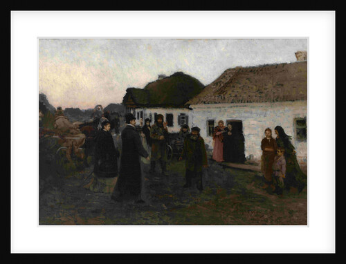 Returning Home, 1876-1877 by Ilya Yefimovich Repin