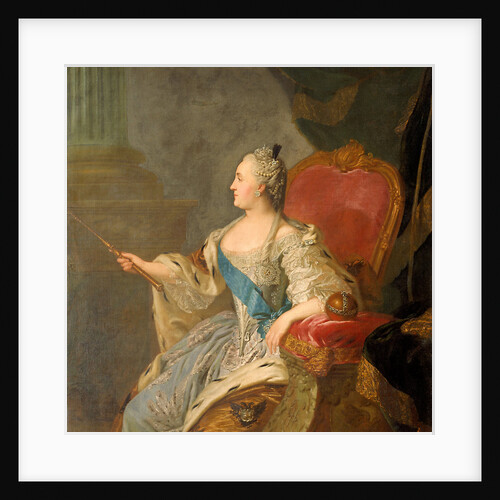 Portrait of Empress Catherine II, 1763 by Fyodor Stepanovich Rokotov