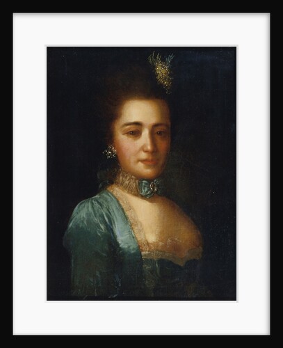 Portrait of Princess Praskovya Ivanovna Golitsyna by Fyodor Stepanovich Rokotov