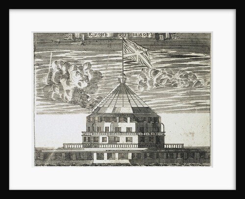 Fort Kronschlot in Kronstadt, 1717 by Alexei Ivanovich Rostovtsev