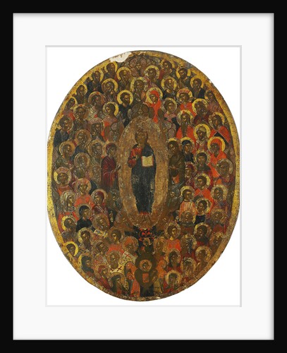 Deesis, 17th century by Russian icon