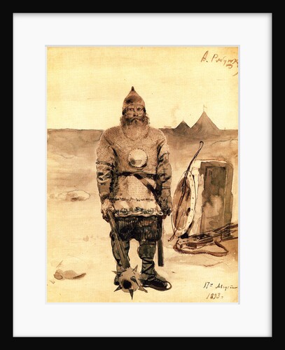 Ilya Muromets, 1893 by Andrei Petrovich Ryabushkin